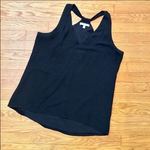 Banana Republic Black Sleeveless V Neck